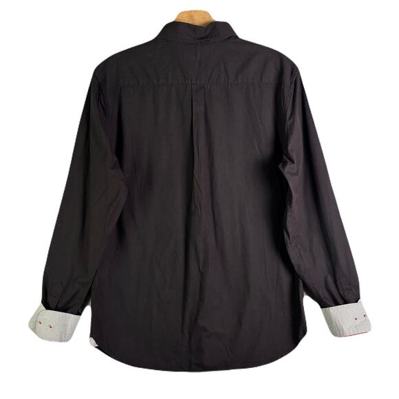 CACTUS MAN Slim Fit Long Sleeve Button Front Shirt Mens Size M - Picture 4 of 10